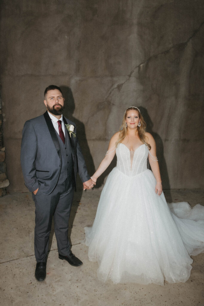 couple getting married at the ruins wedding venue in hood river oregon