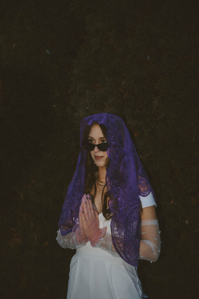 modern gothic photoshoot