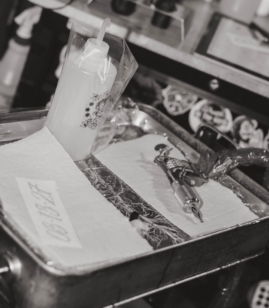 Seattle Tattoo Shop Engagement Session