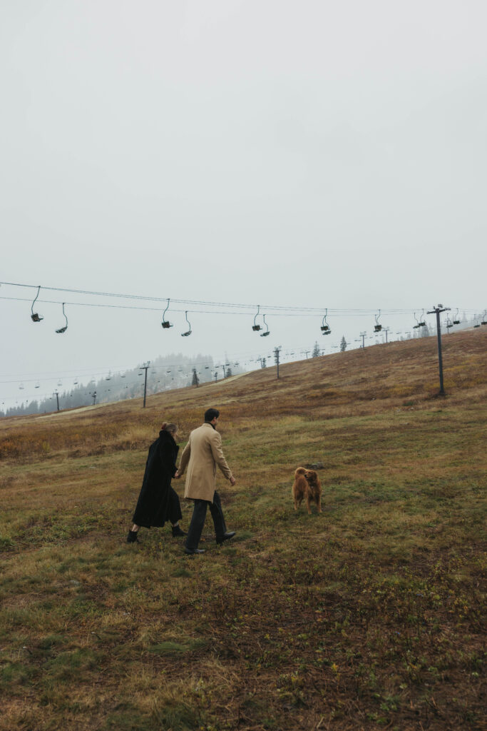 Moody PNW Snoqualmie Pass Engagement Session