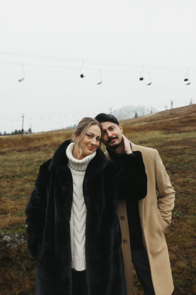 Moody PNW Snoqualmie Pass Engagement Session